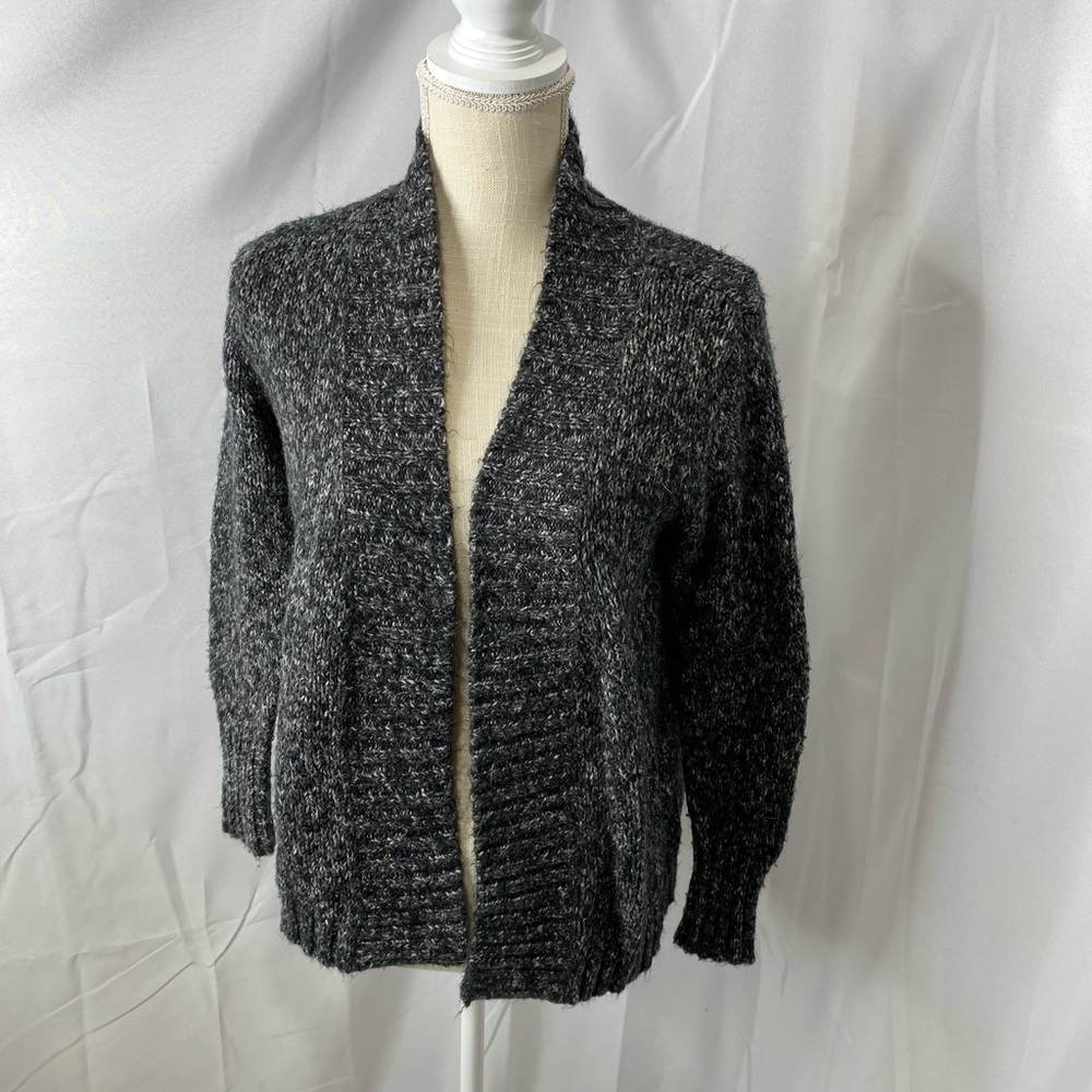 Women’s vintage St Johns Bay open front ribbed cardigan sweater PM